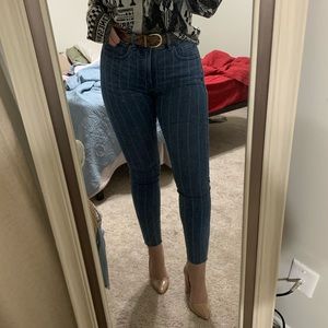 Express Striped Jeans